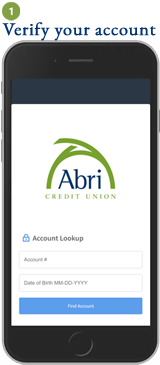 Step 1: verify your account